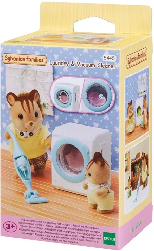 Sylvanian Families 5445 Laundry and Vacuum Cleaner