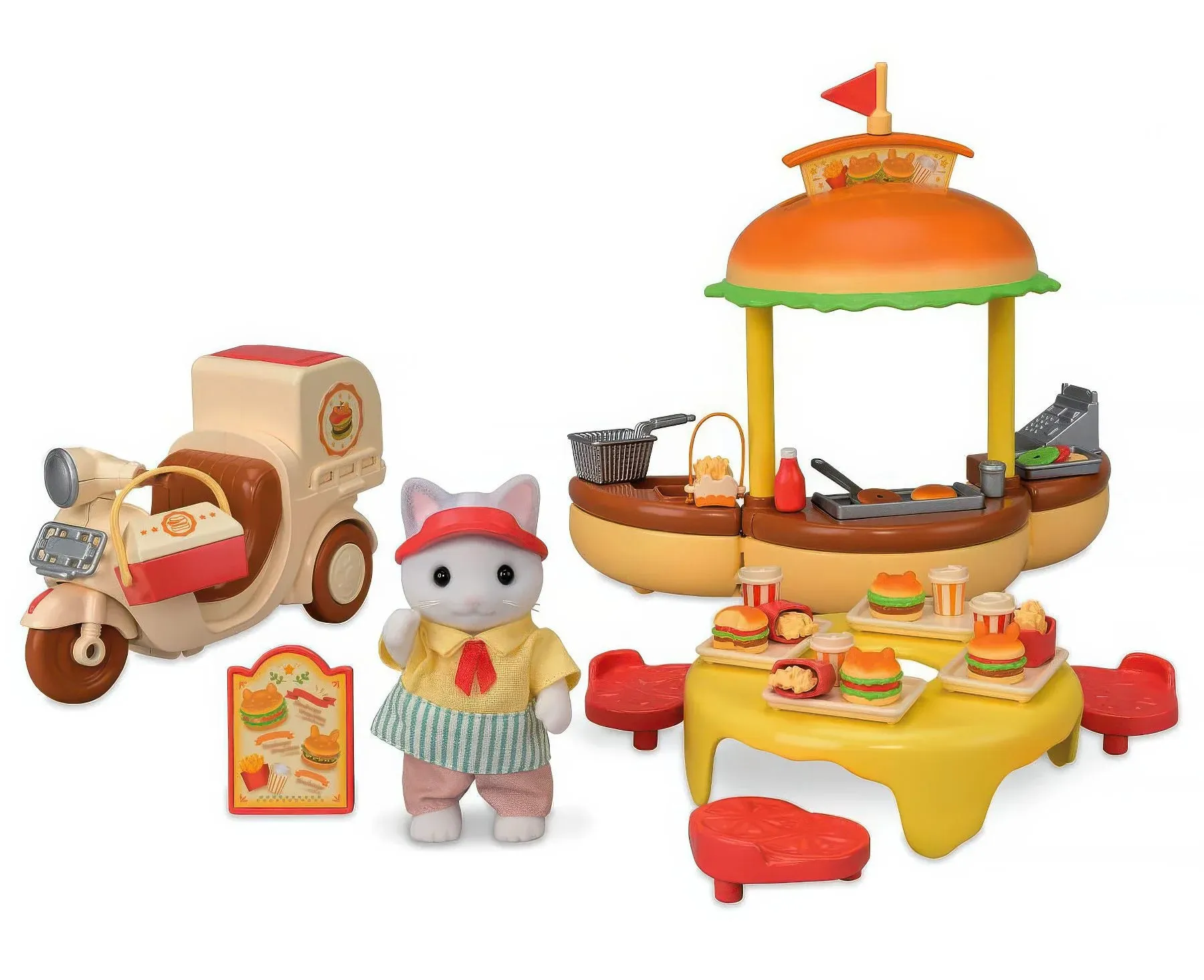 Sylvanian Families 5757 Hamburger Stand