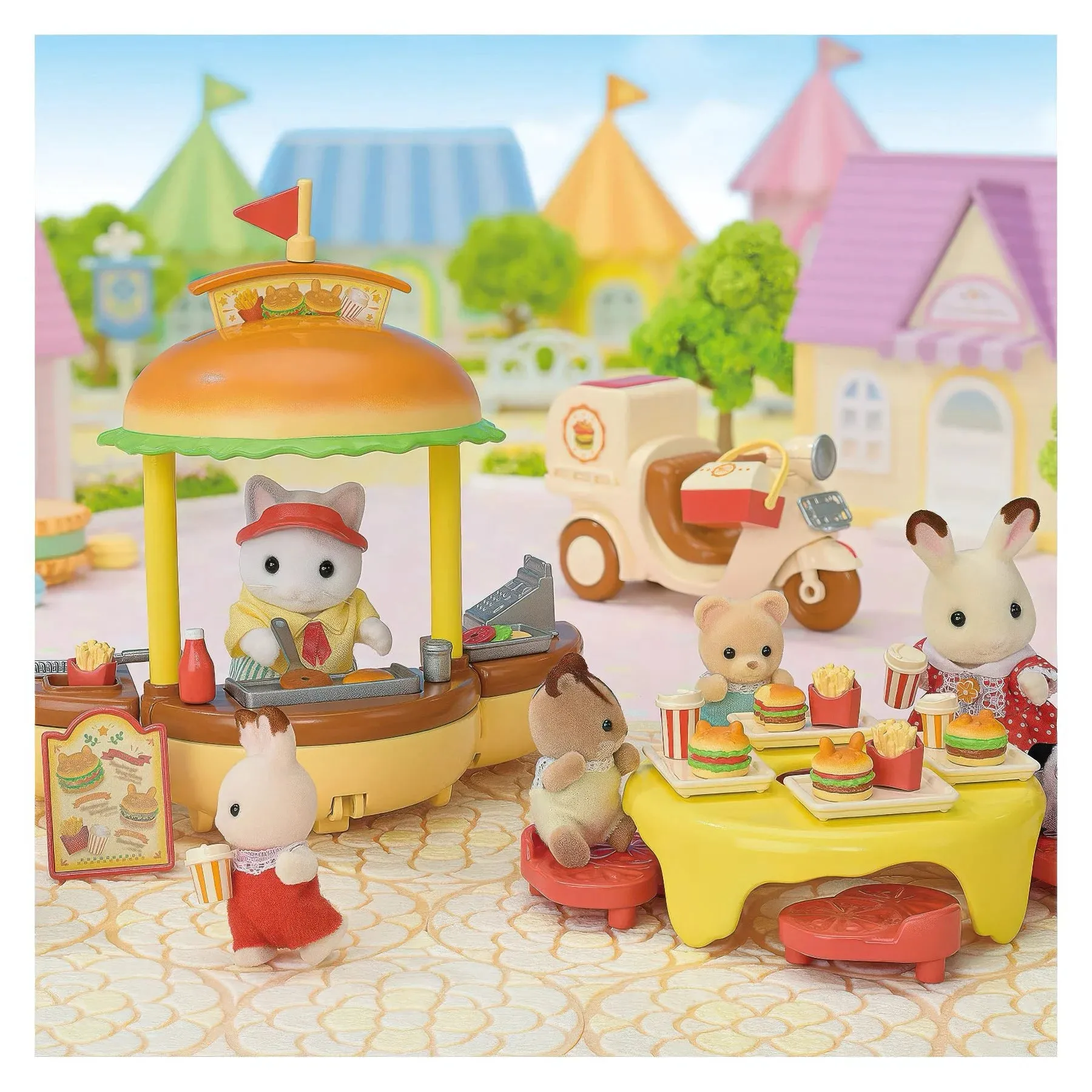 Sylvanian Families 5757 Hamburger Stand