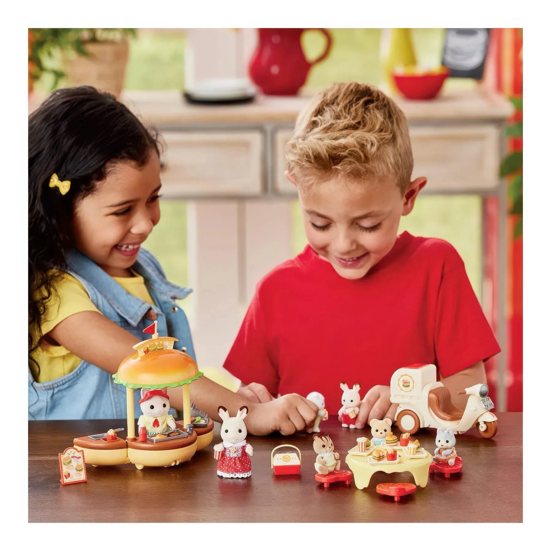 Sylvanian Families 5757 Hamburger Stand