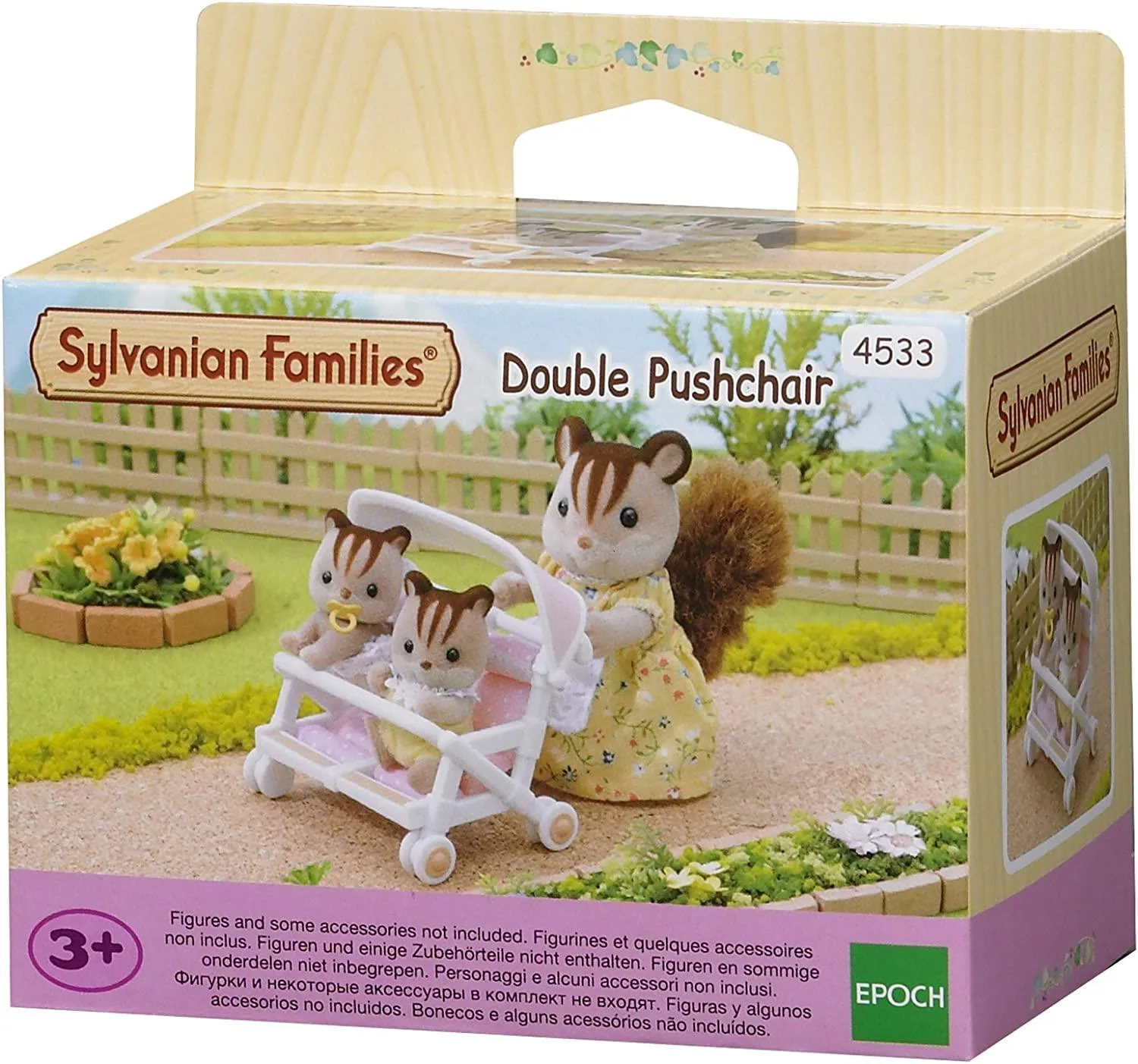 Sylvanian Families Double Pushchair
