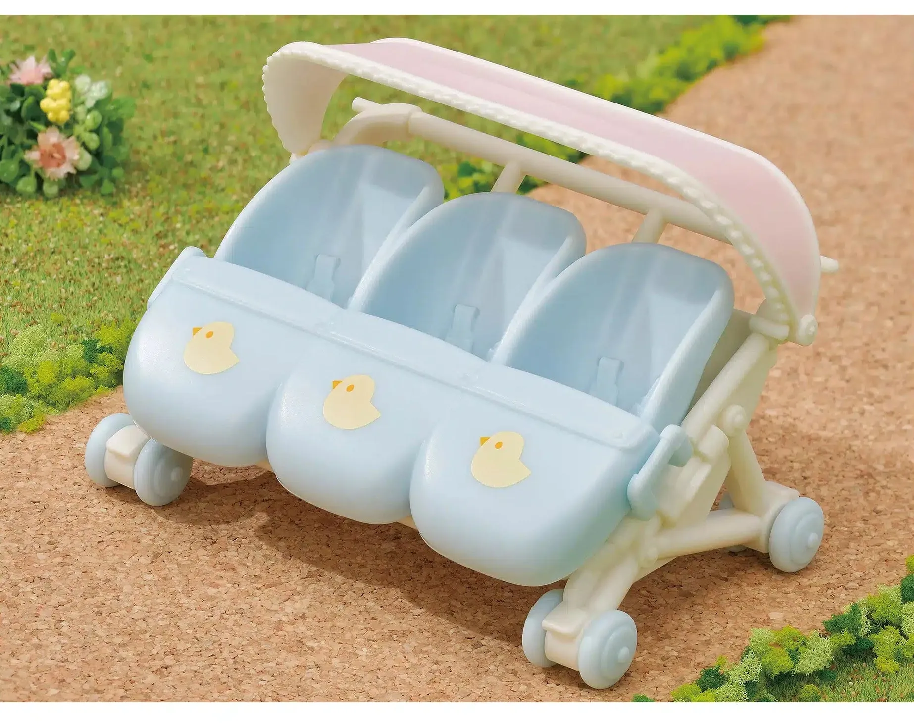 Sylvanian Families Triplets Stroller