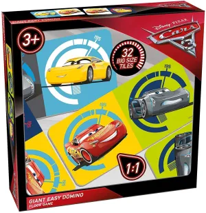 Table Flooring Disney Pixar Cars 3 Giant Easy Domino Floor Game