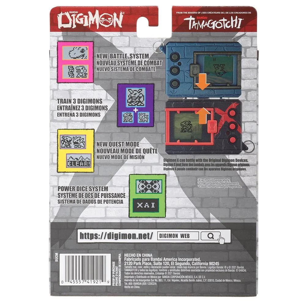 Tamagotchi Bandai Digimon X - Black And Red