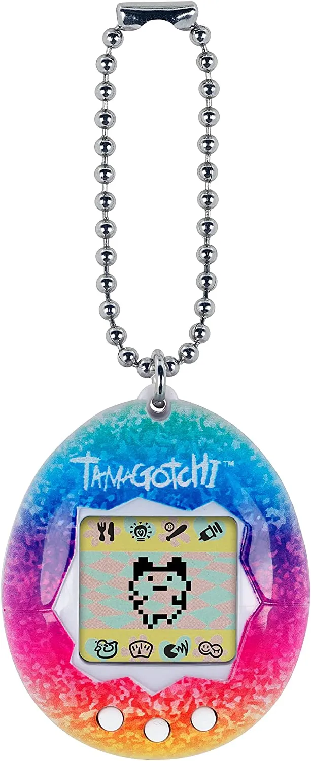 TAMAGOTCHI Original Bandai Tamagotchi Unicorn Shell with Chain - The Original Vi