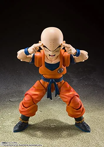 Tamashi Nations - DragonBall Z - Krillin Earth's Strongest Man Action Figure - Collectible 12cm Figuarts (171636)