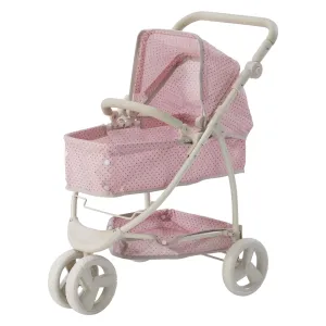 Teamson Olivias Little World 2-In-1 Multi-Positional Kids Baby Doll Pram