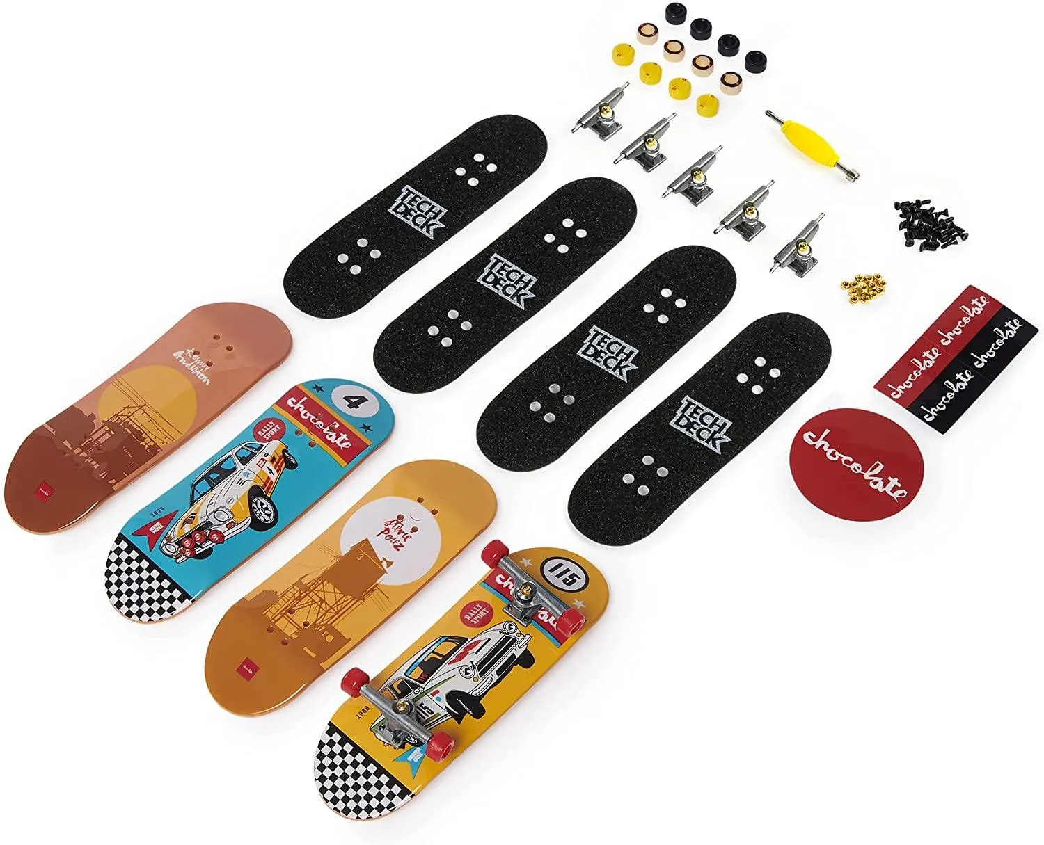 Tech Deck 96 mm Fingerboards Ultra DLX 4-Pack (Assorted)
