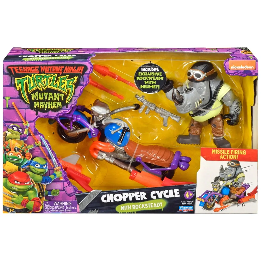 Teenage Mutant Ninja Turtle Movie Rocksteady Chopper Cycle