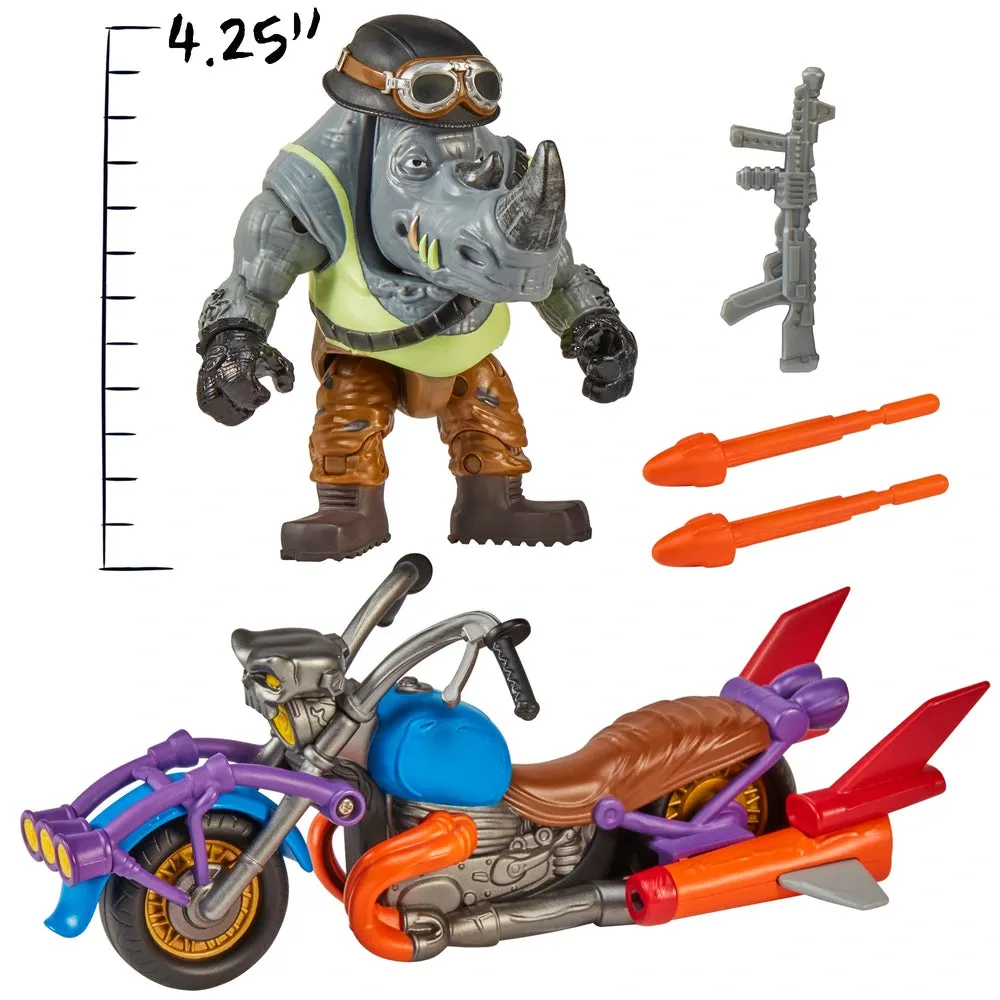 Teenage Mutant Ninja Turtle Movie Rocksteady Chopper Cycle