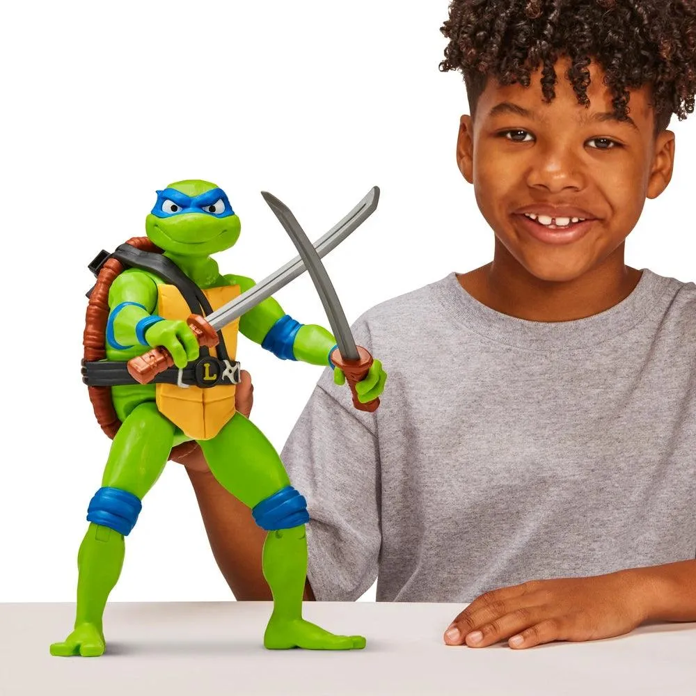 Teenage Mutant Ninja Turtles Mutant Mayhem Giant Leonardo Figure 30cm