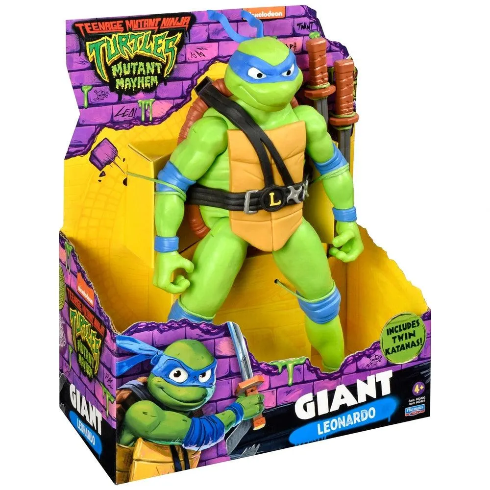 Teenage Mutant Ninja Turtles Mutant Mayhem Giant Leonardo Figure 30cm