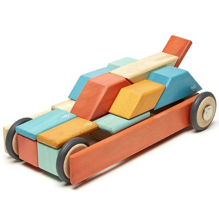 Tegu Sunset Magnetic Wooden Block 42 Pieces