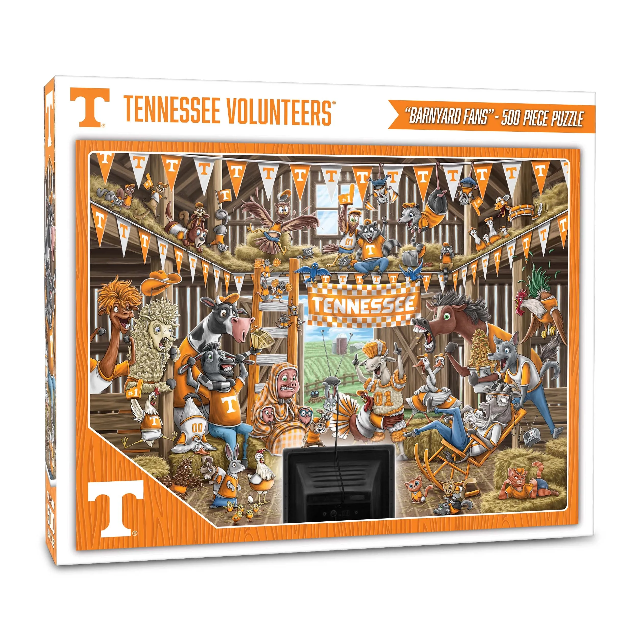 Tennessee Volunteers (1904629) - 500 Piece Jigsaw Puzzle White Mountain