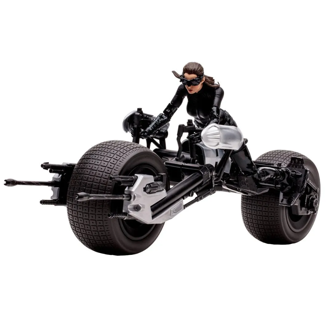 The Dark Knight Rises Batpod With Catwoman figure byMcfarlaneToys