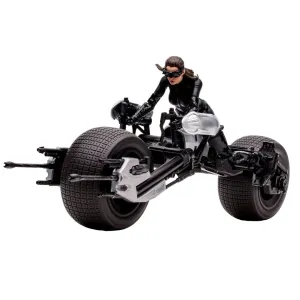 The Dark Knight Rises Batpod With Catwoman figure byMcfarlaneToys