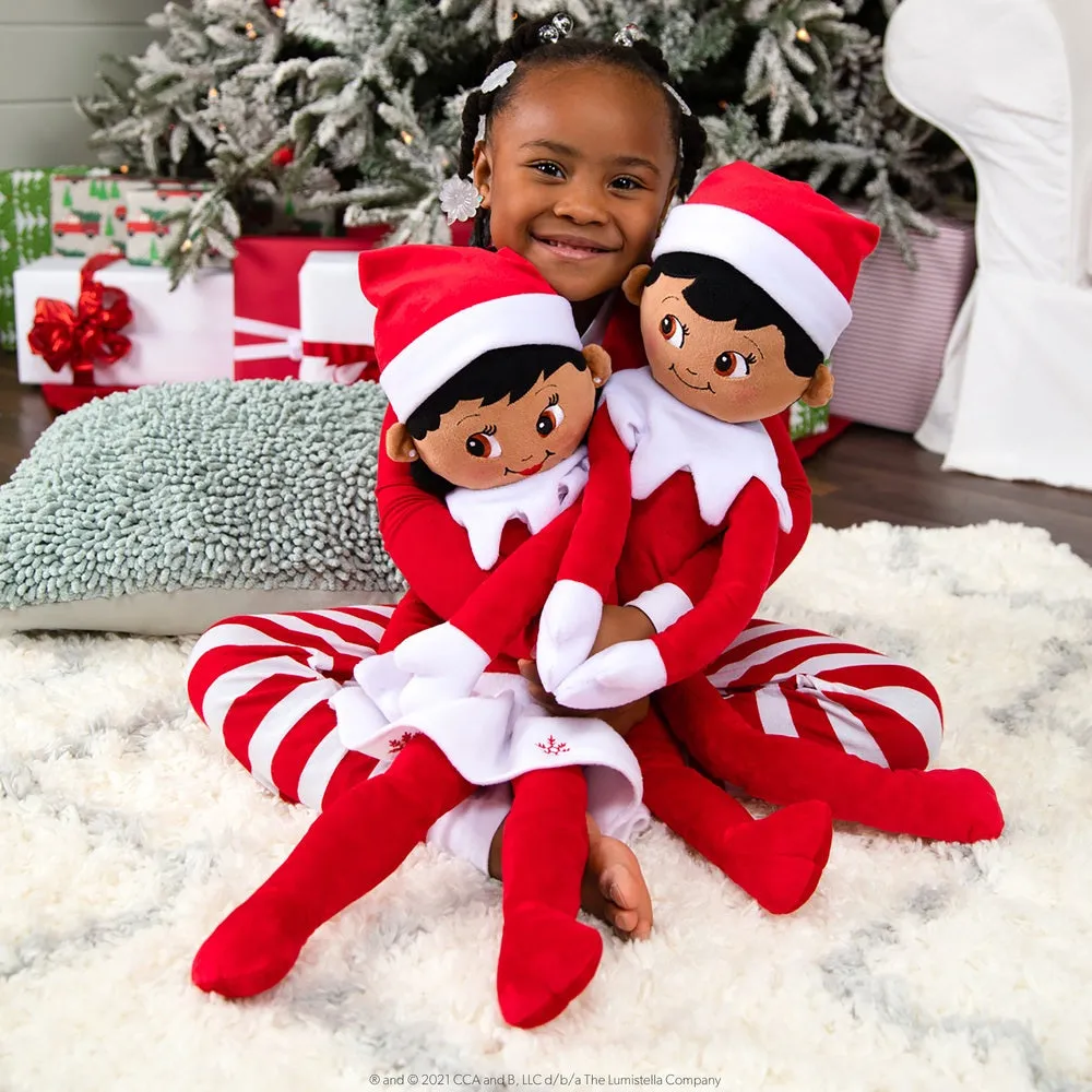 The Elf on the Shelf Plushee Pals Huggable - Boy - Dark Tone 27"