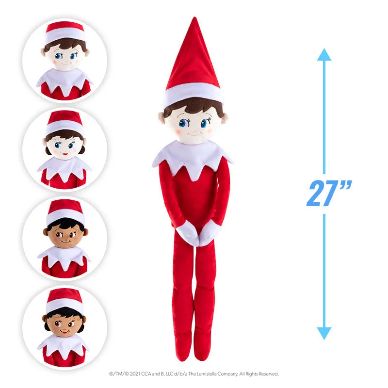 The Elf on the Shelf Plushee Pals Huggable - Boy - Dark Tone 27"