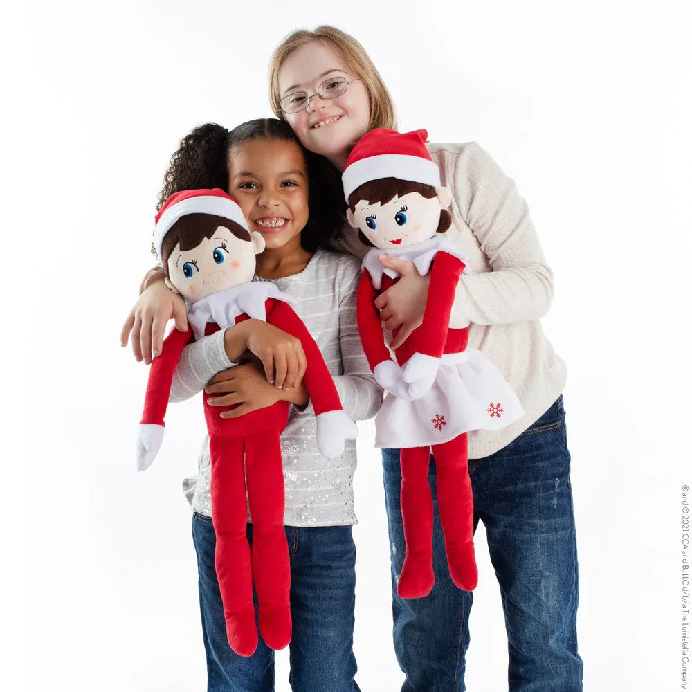 The Elf on the Shelf Plushee Pals Huggable - Boy - Dark Tone 27"