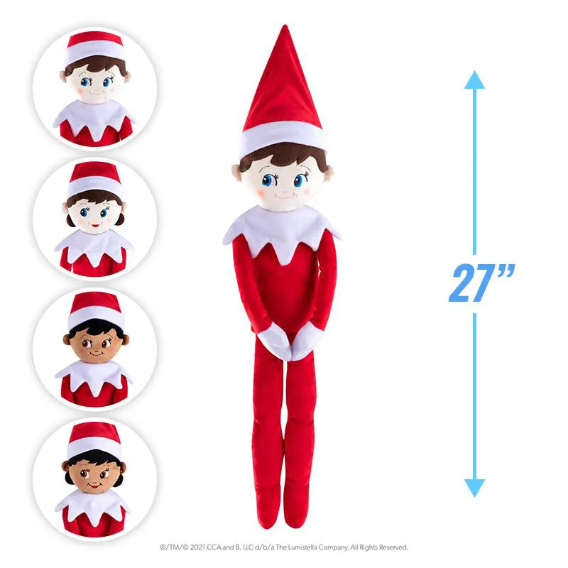 The Elf on the Shelf Plushee Pals Huggable - Girl, Light Tone 27”