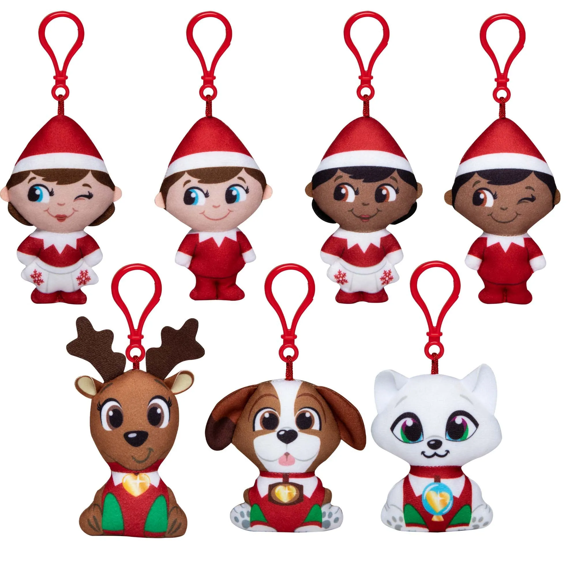 The Elf on the Shelf Plushee Pals - Mini Clips Series 3 (1pc)