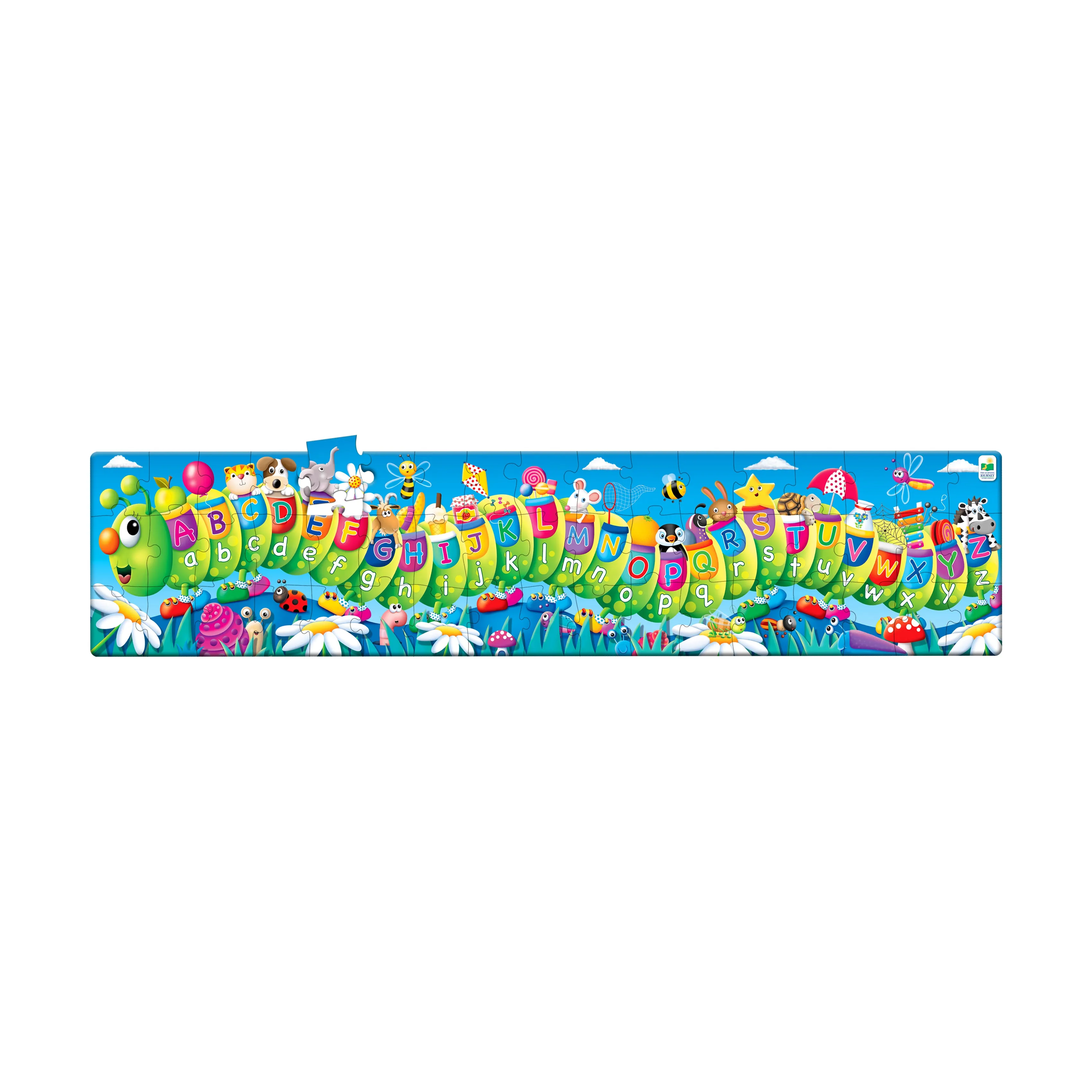 The Learning Journey ABC Caterpillar Floor Puzzle - 51 pc
