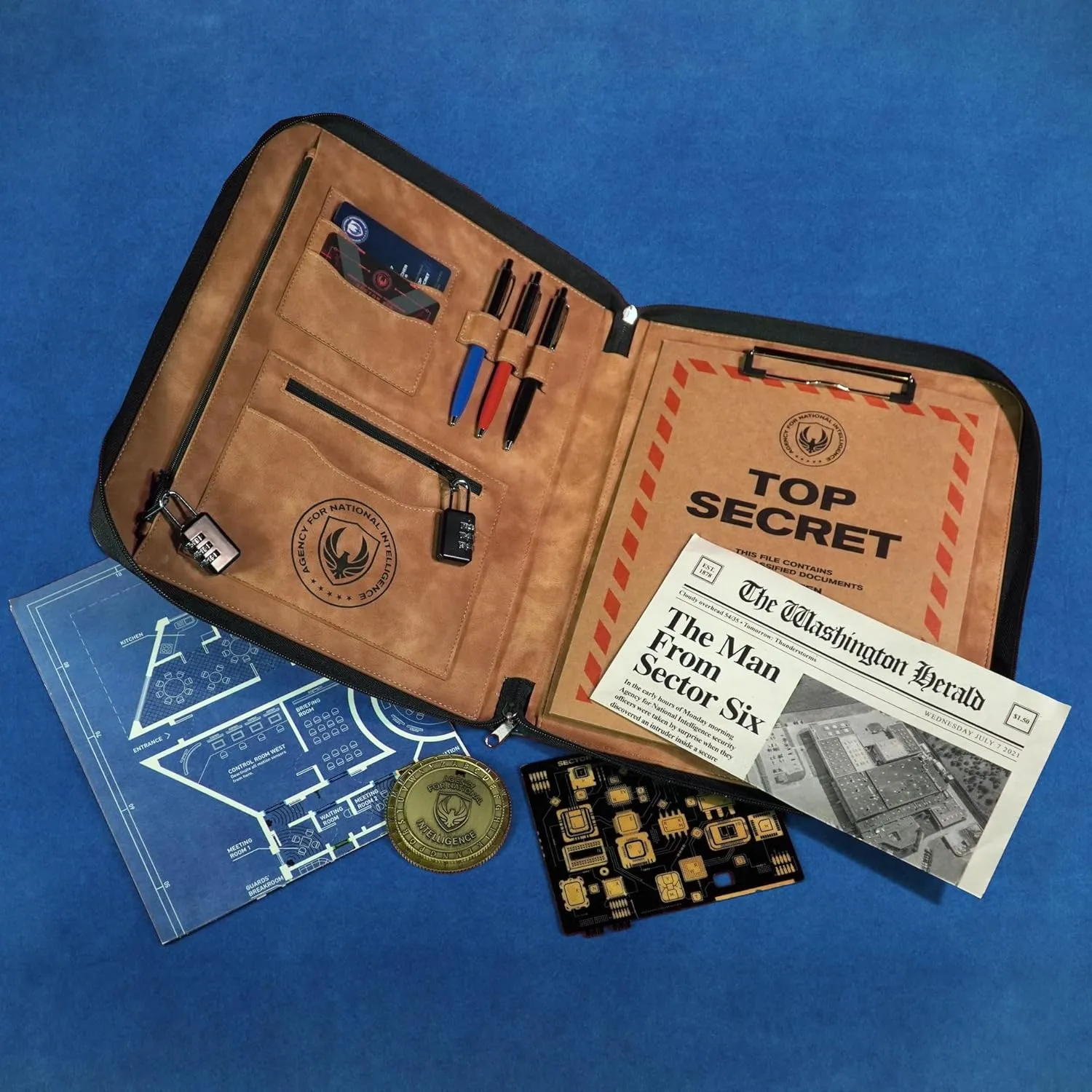 The Man From Sector Six - Immersive Escape Room Adventure for Ages 14 