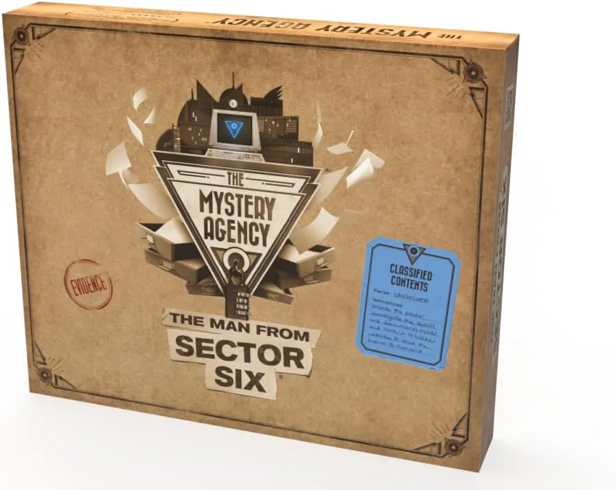 The Man From Sector Six - Immersive Escape Room Adventure for Ages 14 
