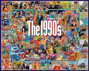 The Nineties (959t) - 1000 PC (Small 20"x27" Format) White Mountain
