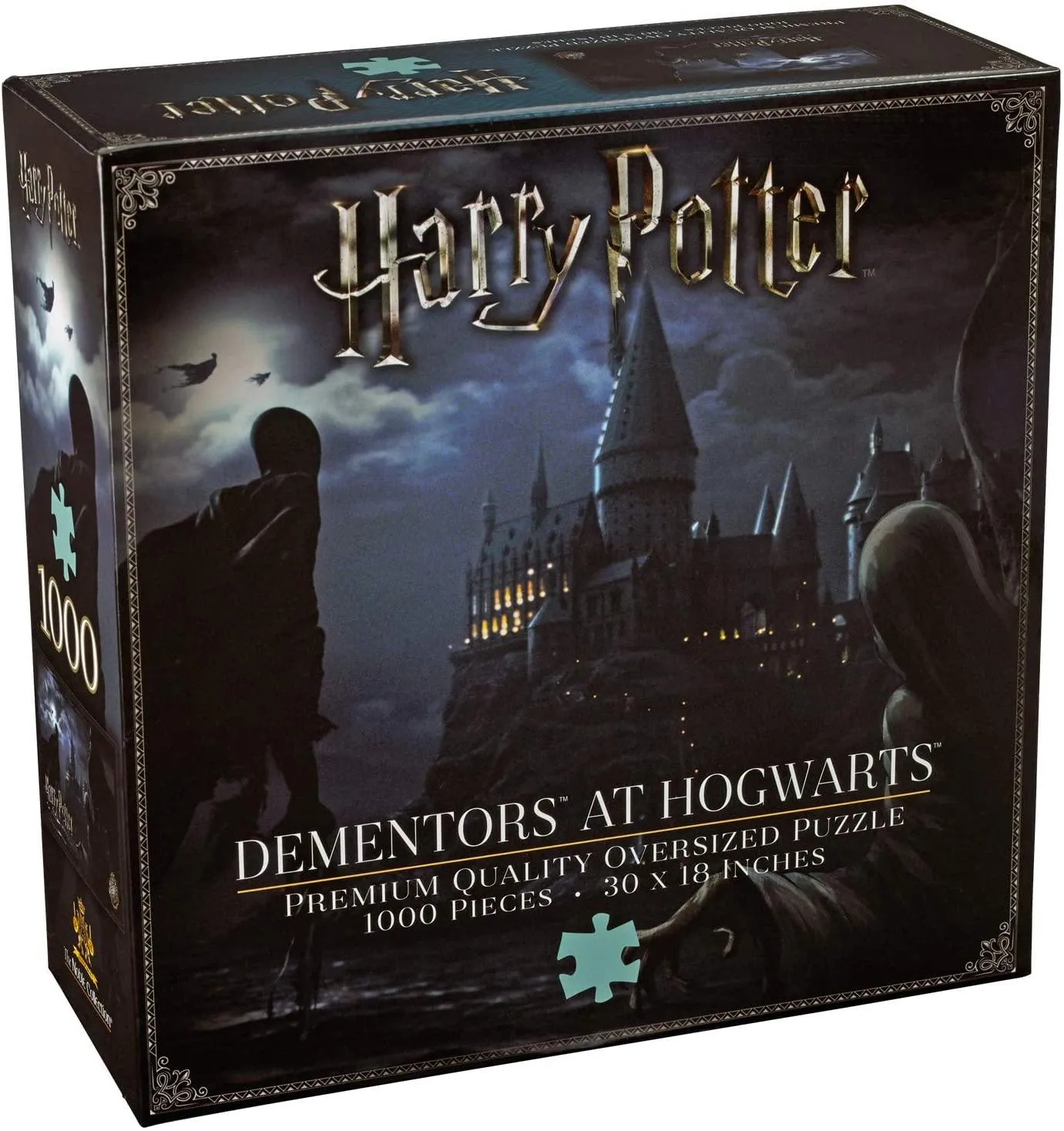The Noble Collection Dementors at Hogwarts 1,000pc Jigsaw Puzzle Oversized Premium Quality