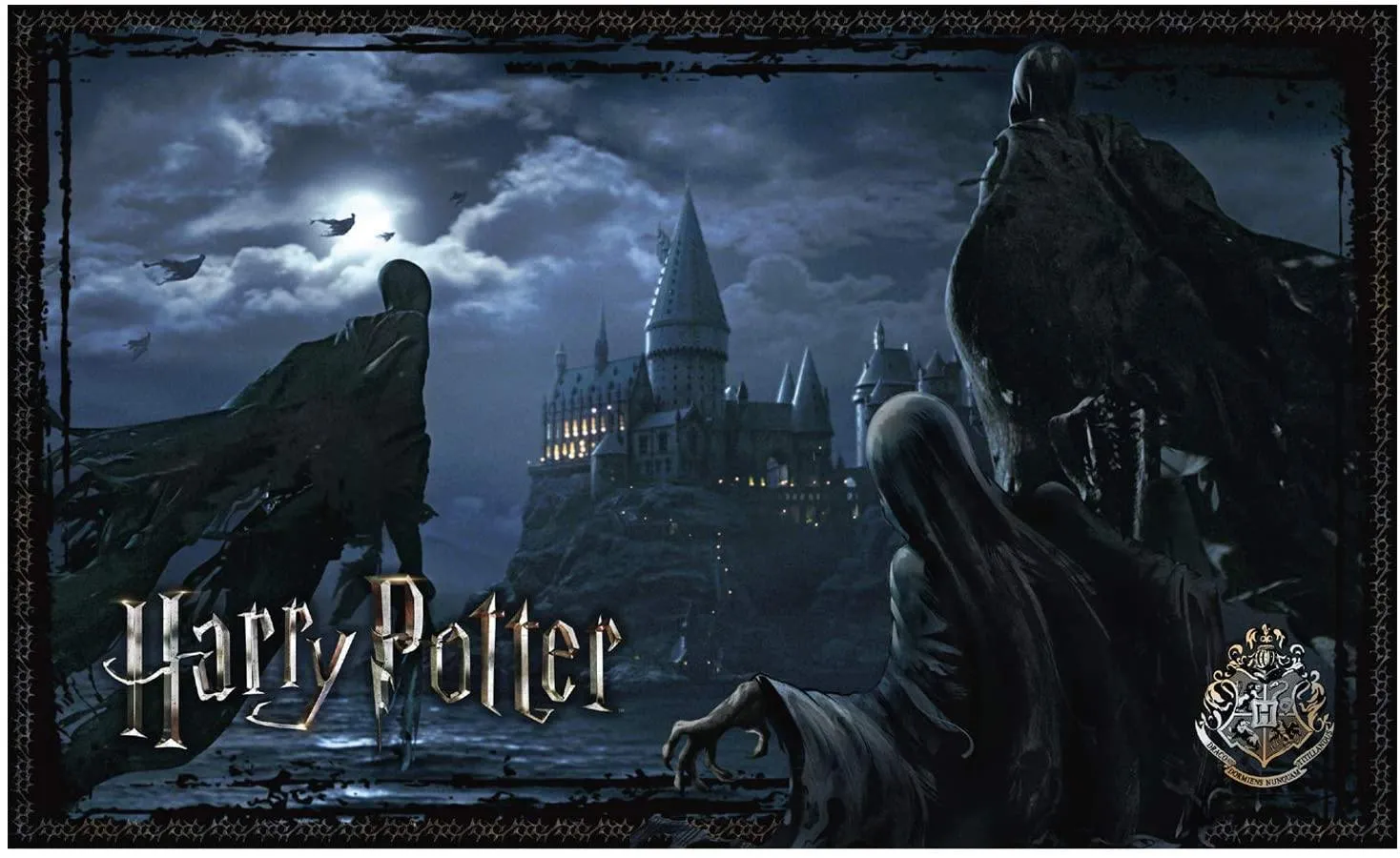 The Noble Collection Dementors at Hogwarts 1,000pc Jigsaw Puzzle Oversized Premium Quality
