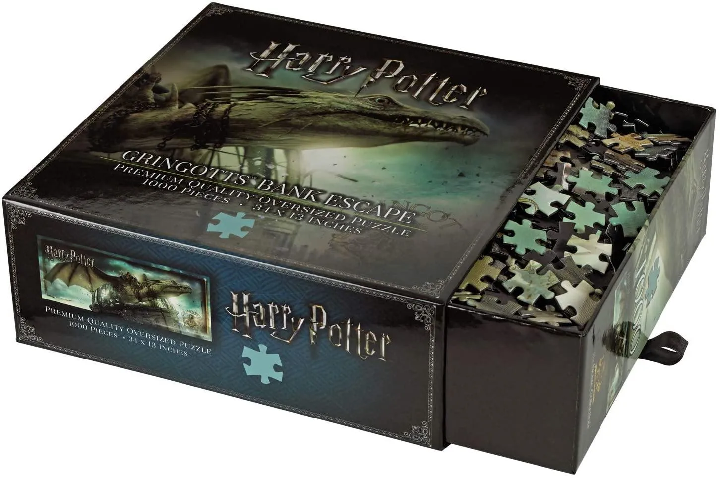 The Noble Collection Gringotts Bank Escape 1,000pc Jigsaw Puzzle Oversized Premium Quality