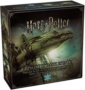 The Noble Collection Gringotts Bank Escape 1,000pc Jigsaw Puzzle Oversized Premium Quality