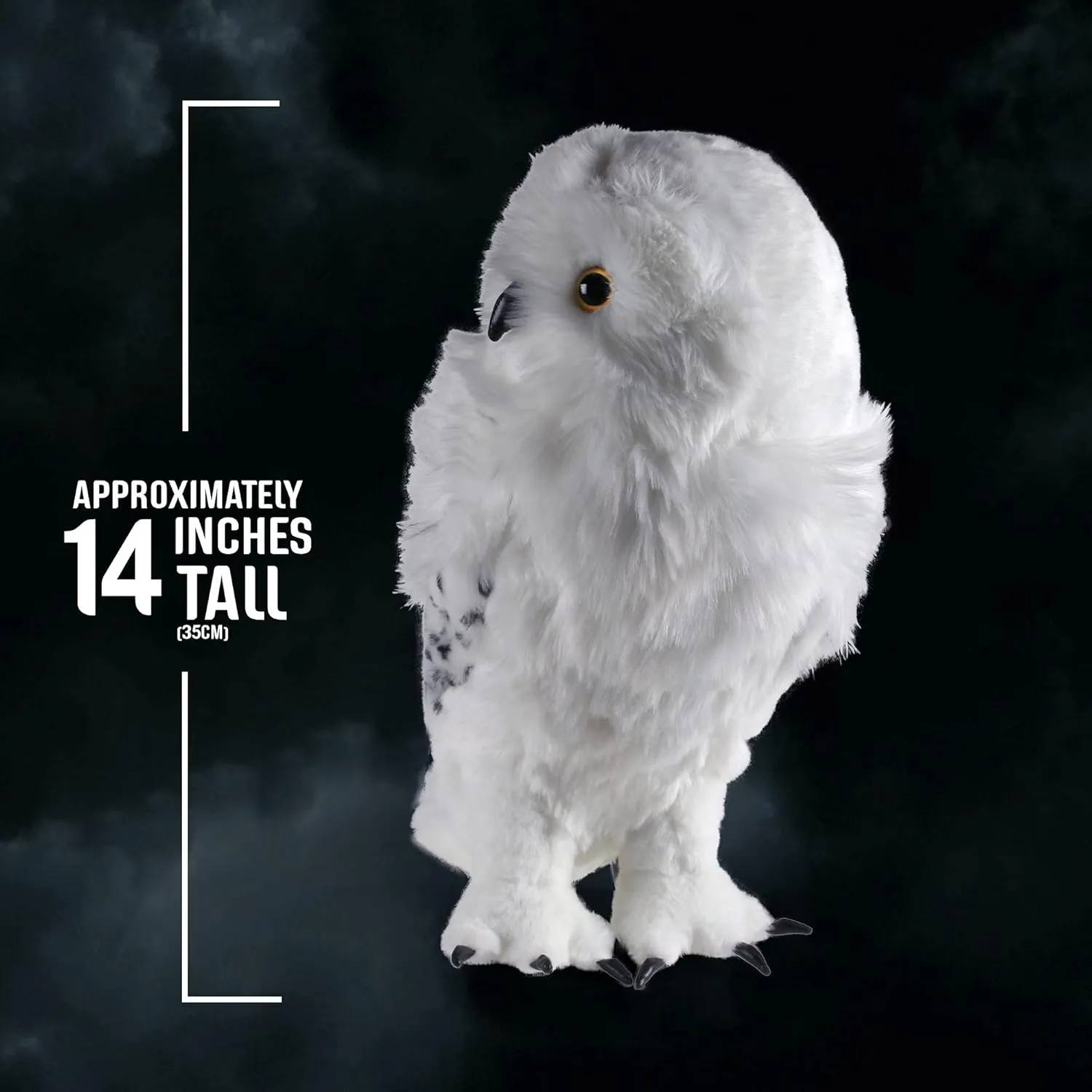 The Noble Collection Harry Potter Hedwig Collector's Plush - Officially Licensed 14in Snowy Owl Plush Toy for Ages 3 