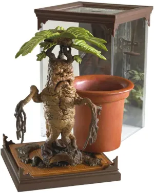 The Noble Collection - Magical Creatures Mandrake - Hand-Painted Magical Creature #17 - Officially Licensed 7in (18.5cm) Harry Potter Toys Collectable Figures - For Kids & Adults