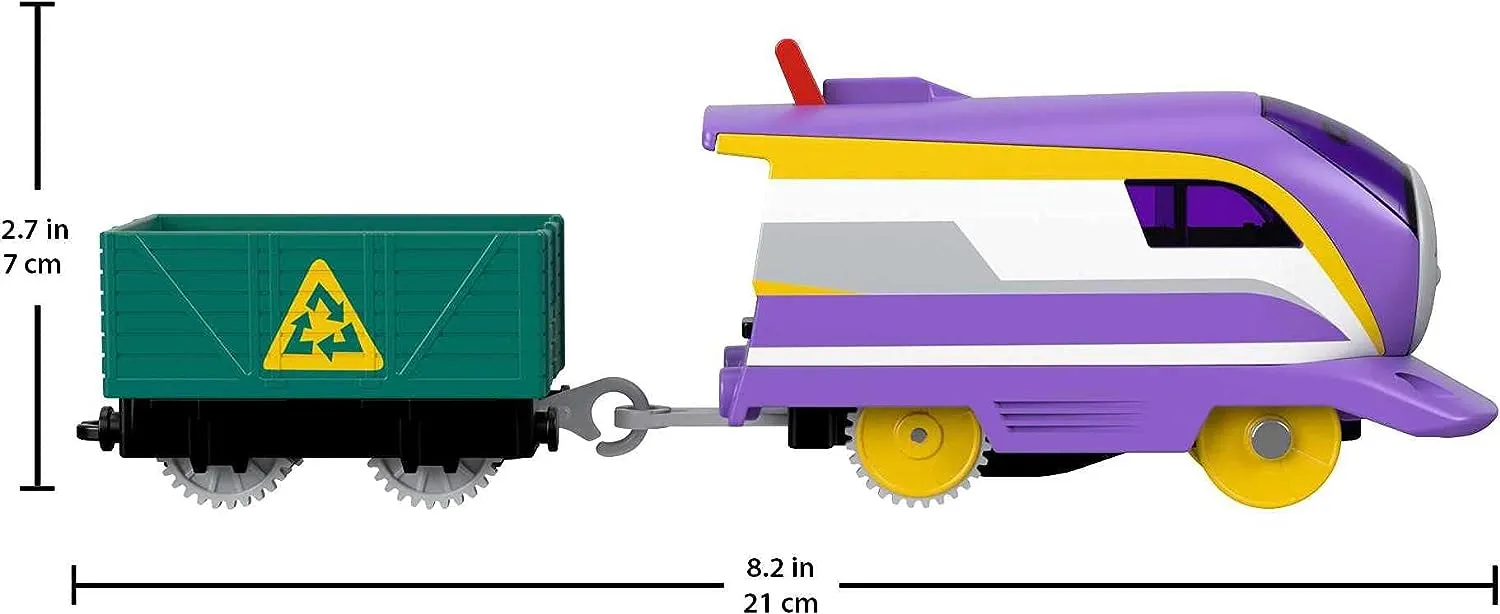 Thomas & Friends Motorized Kana Toy Train Engine - Battery-Powered Adventure for Kids Ages 3  (HDY69)