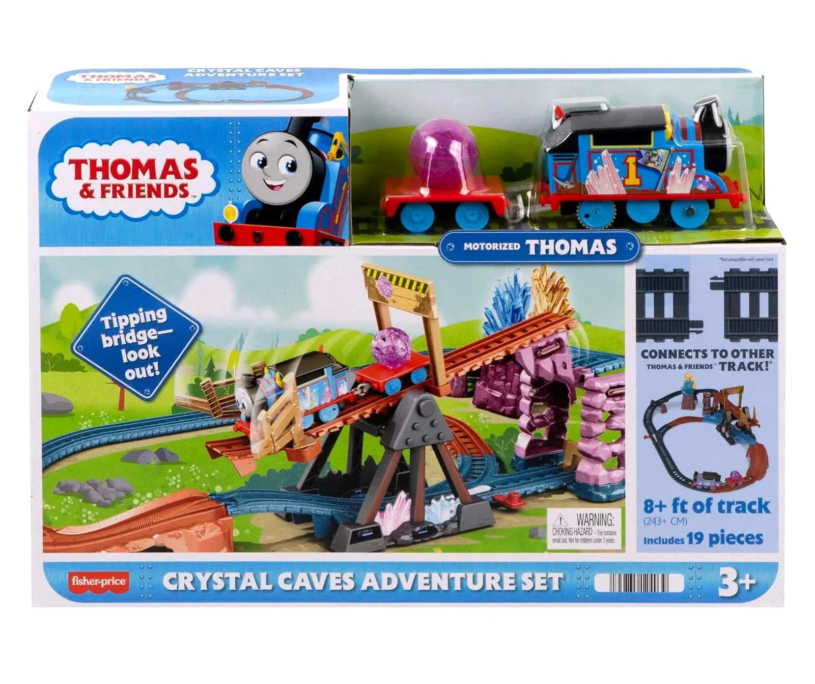 Thomas and Friends Crystal Caves Adventure Club Track Set