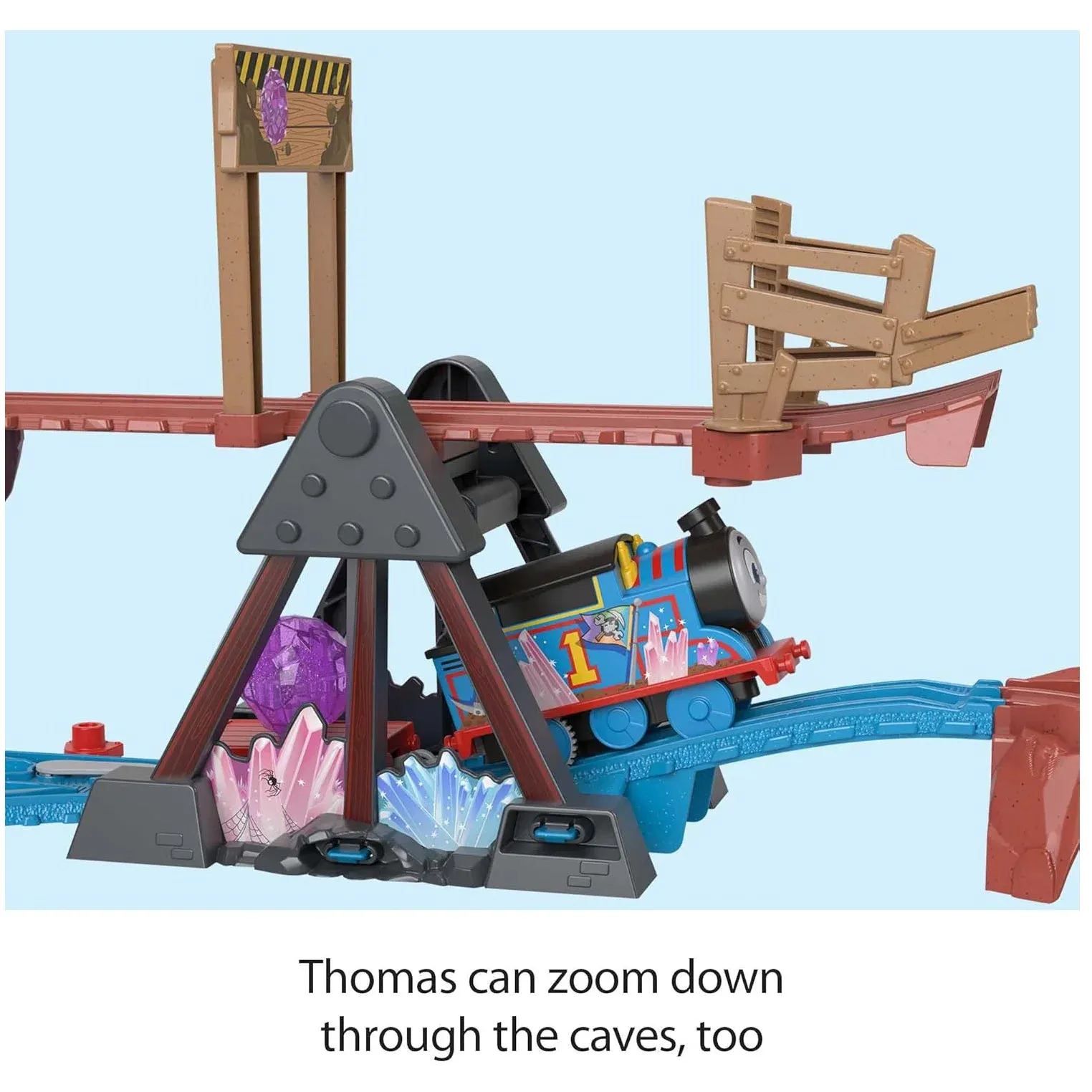 Thomas and Friends Crystal Caves Adventure Club Track Set