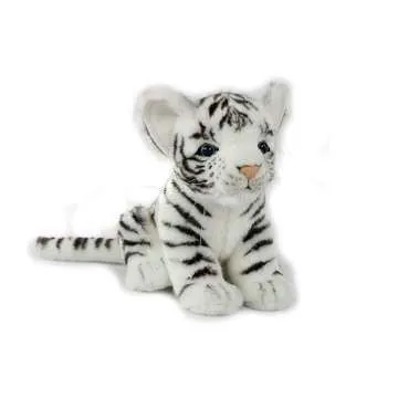 Tiger Cub Stuffed Animal - White Odin Parker