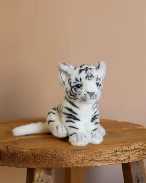 Tiger Cub Stuffed Animal - White Odin Parker