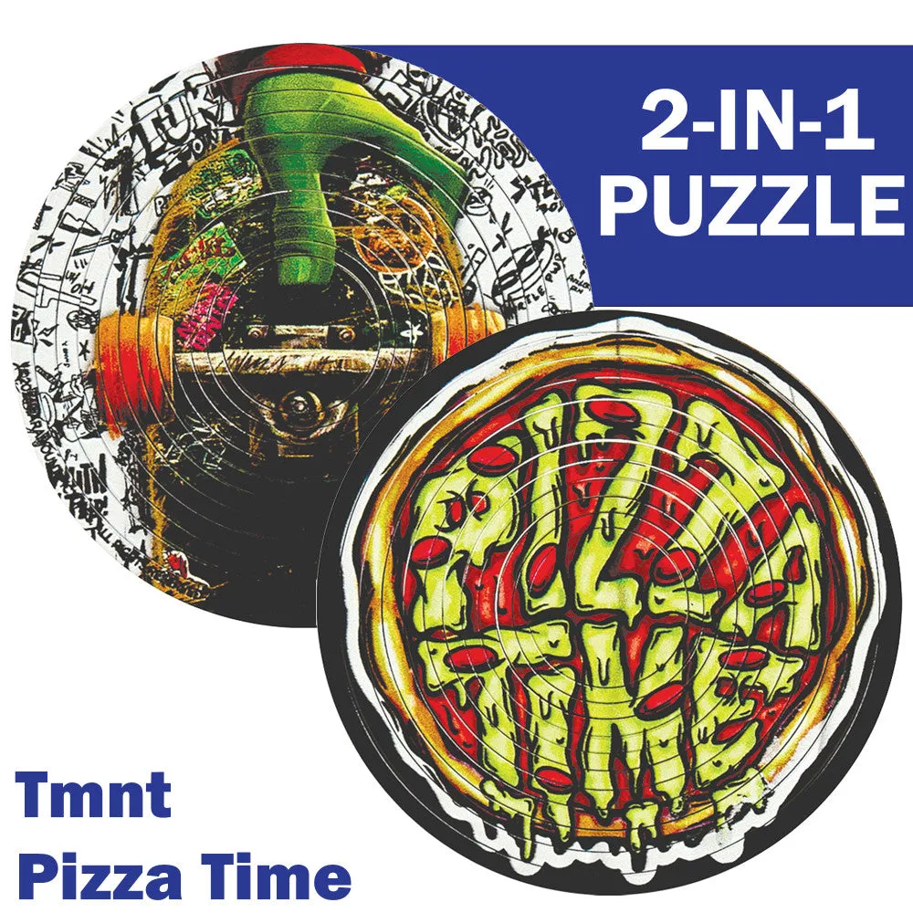 TMNT Spin Flip Puzzle - Double-Sided 12-Ring Challenge