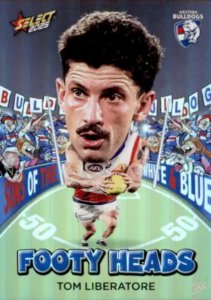 Tom Liberatore, FH105, Footy Heads, 2025 Select AFL Footy Stars