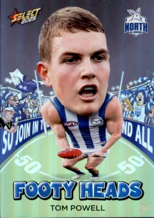 Tom Powell, FH70, Footy Heads, 2025 Select AFL Footy Stars