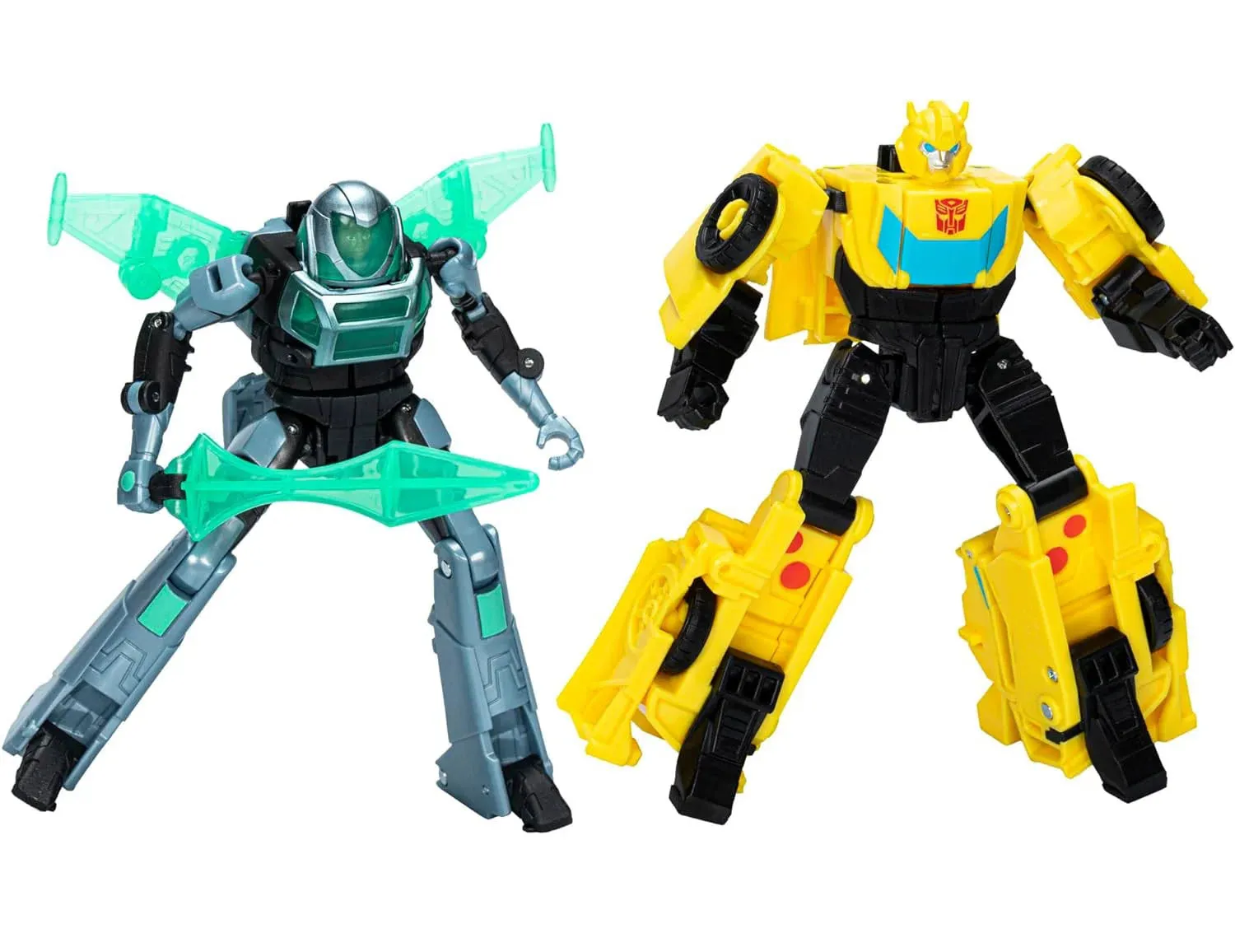 TRANSFORMERS EarthSpark Cyber-Combiner Bumblebee and Mo Malto Robot
