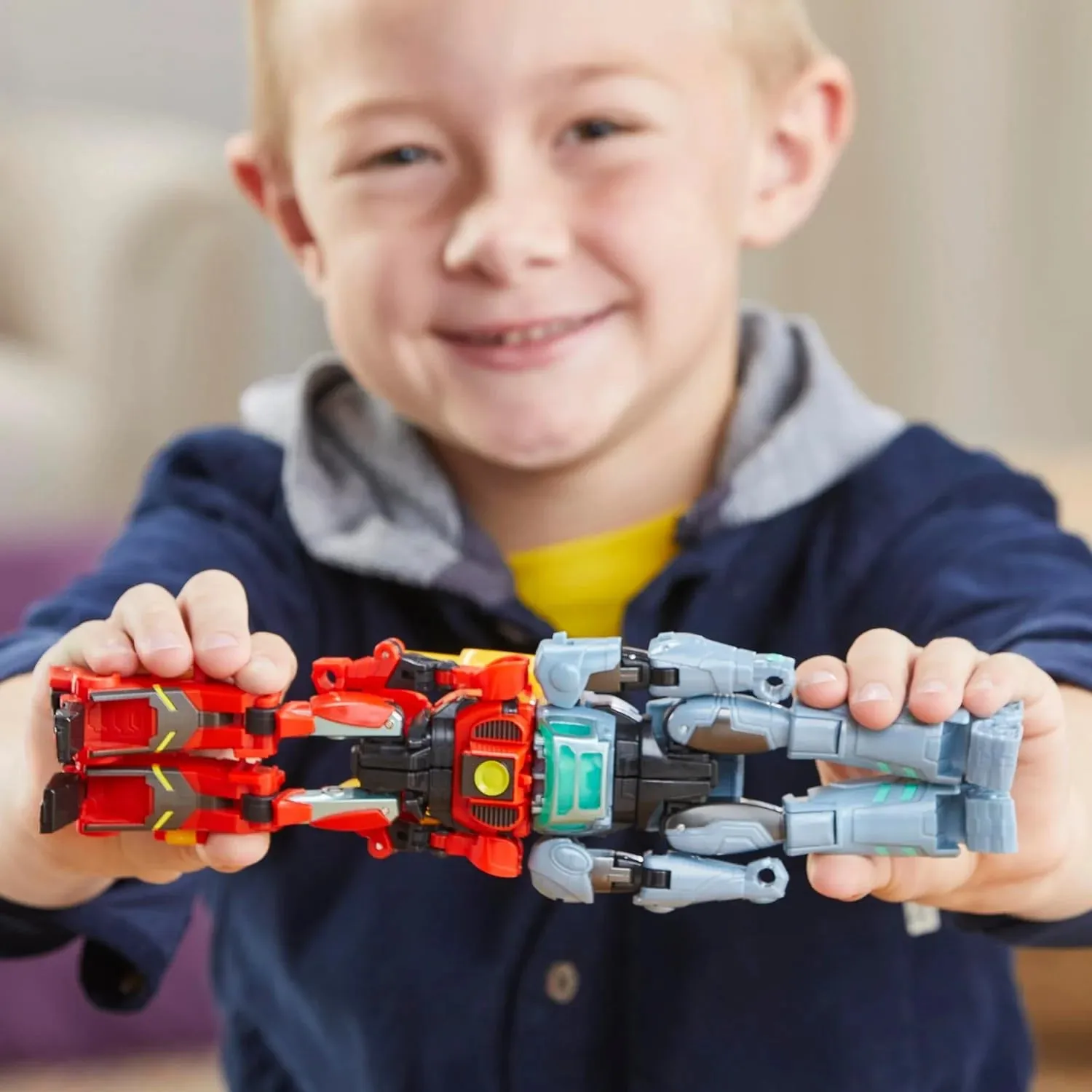 TRANSFORMERS EarthSpark Cyber-Combiner Terran Twitch and Robby Malto Robot