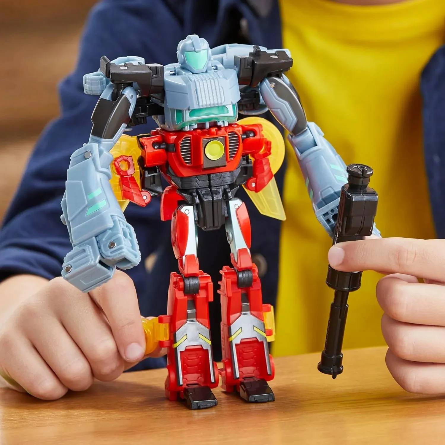 TRANSFORMERS EarthSpark Cyber-Combiner Terran Twitch and Robby Malto Robot