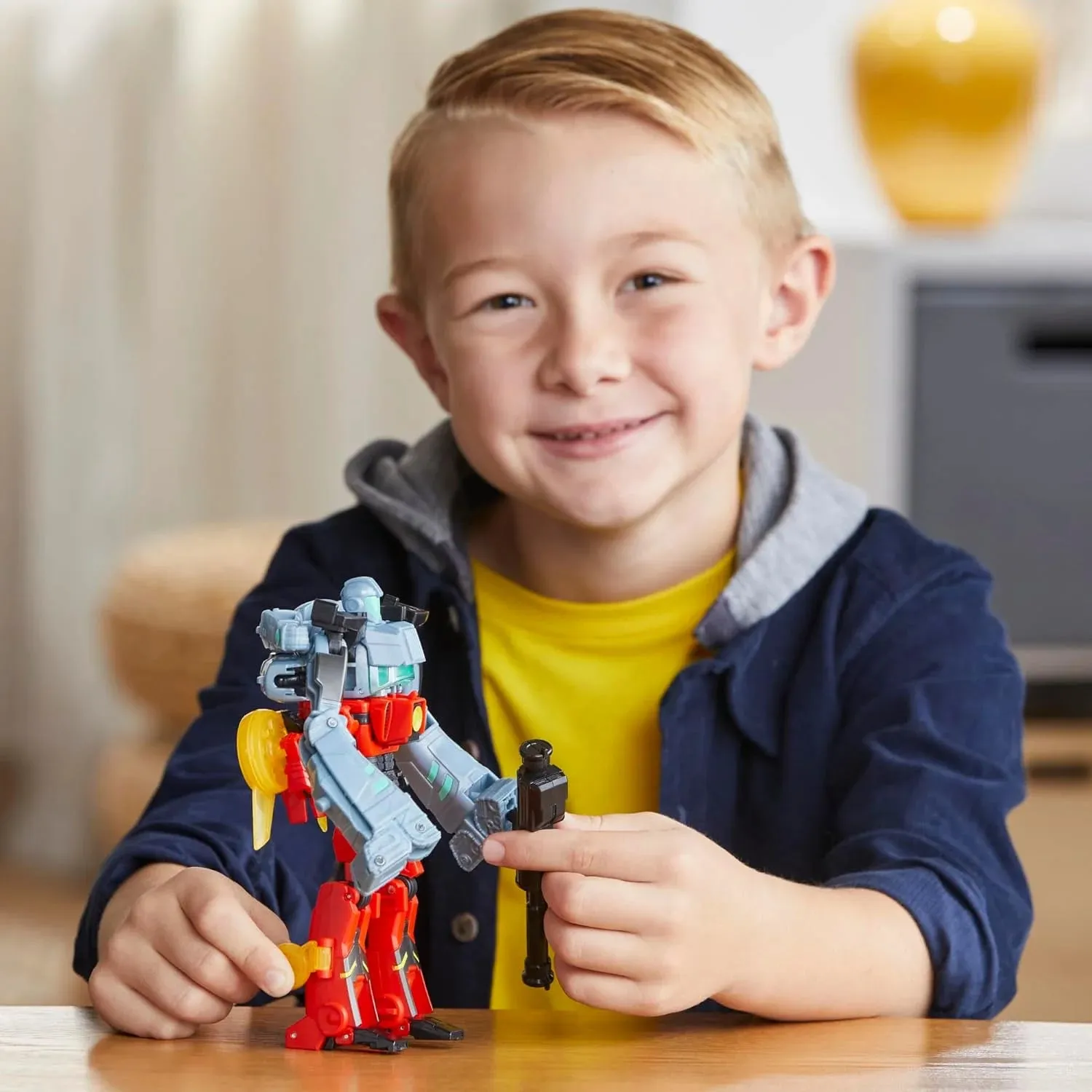 TRANSFORMERS EarthSpark Cyber-Combiner Terran Twitch and Robby Malto Robot