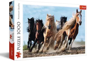 Trefl 10446 Galopping Horses Puzzle (1000-Piece)