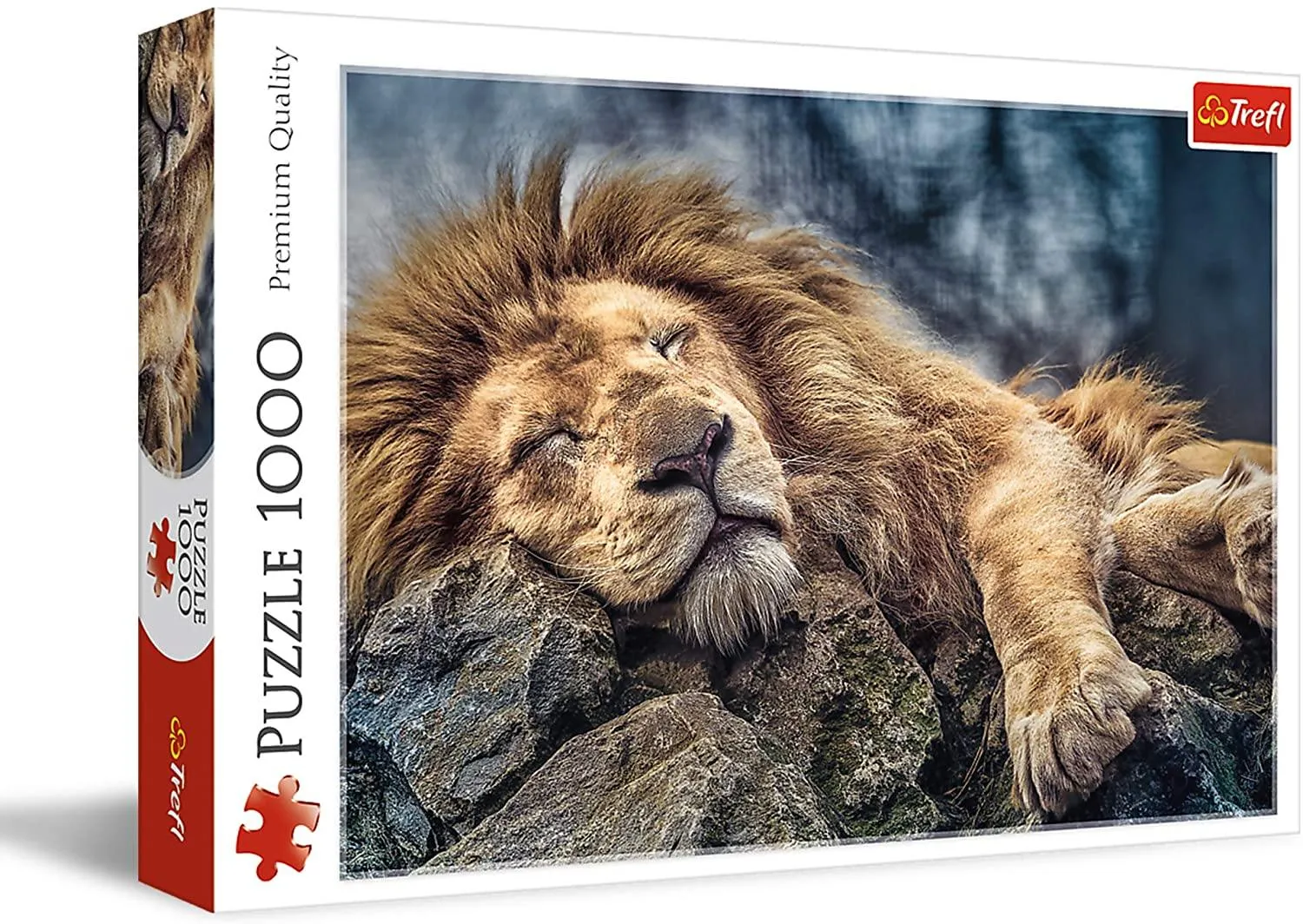 Trefl 10447 "Sleeping Lion Puzzle (1000-Piece)