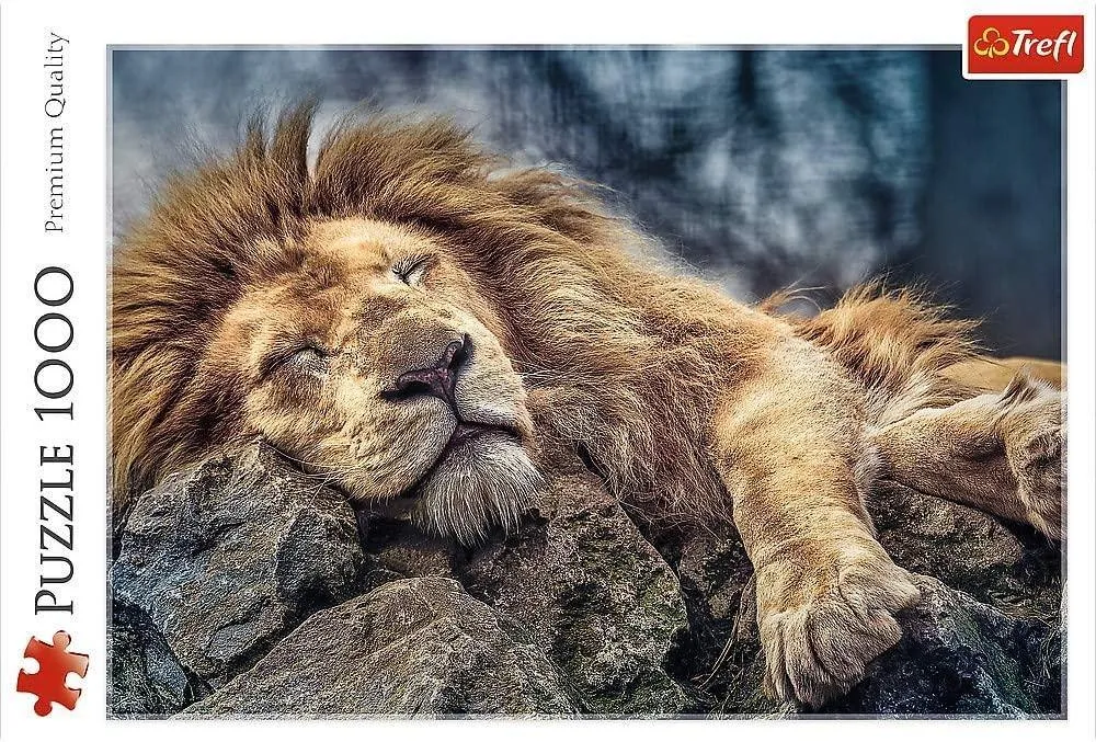 Trefl 10447 "Sleeping Lion Puzzle (1000-Piece)